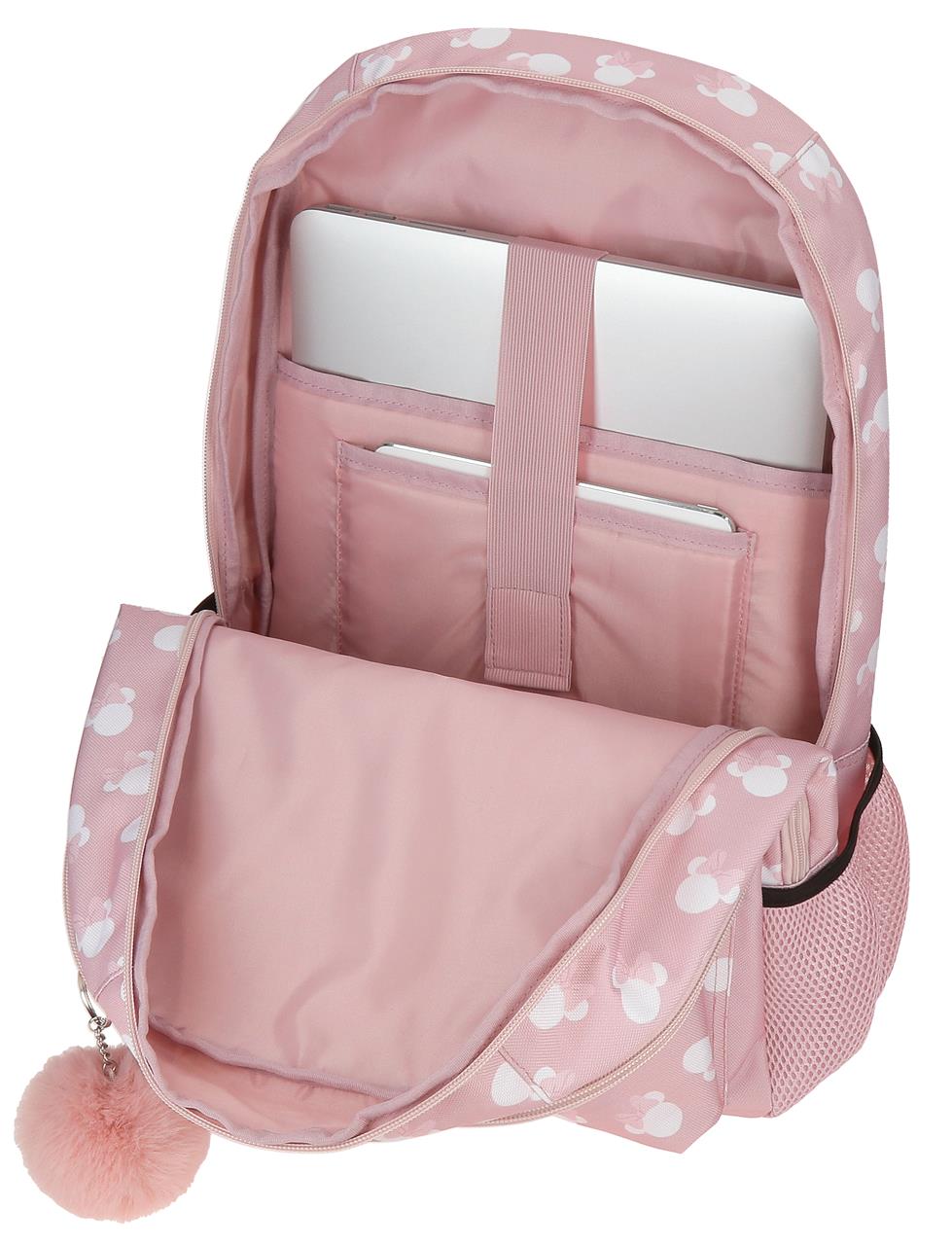 3142541 Sac à dos 44cm 2c. MINNIE Têtes