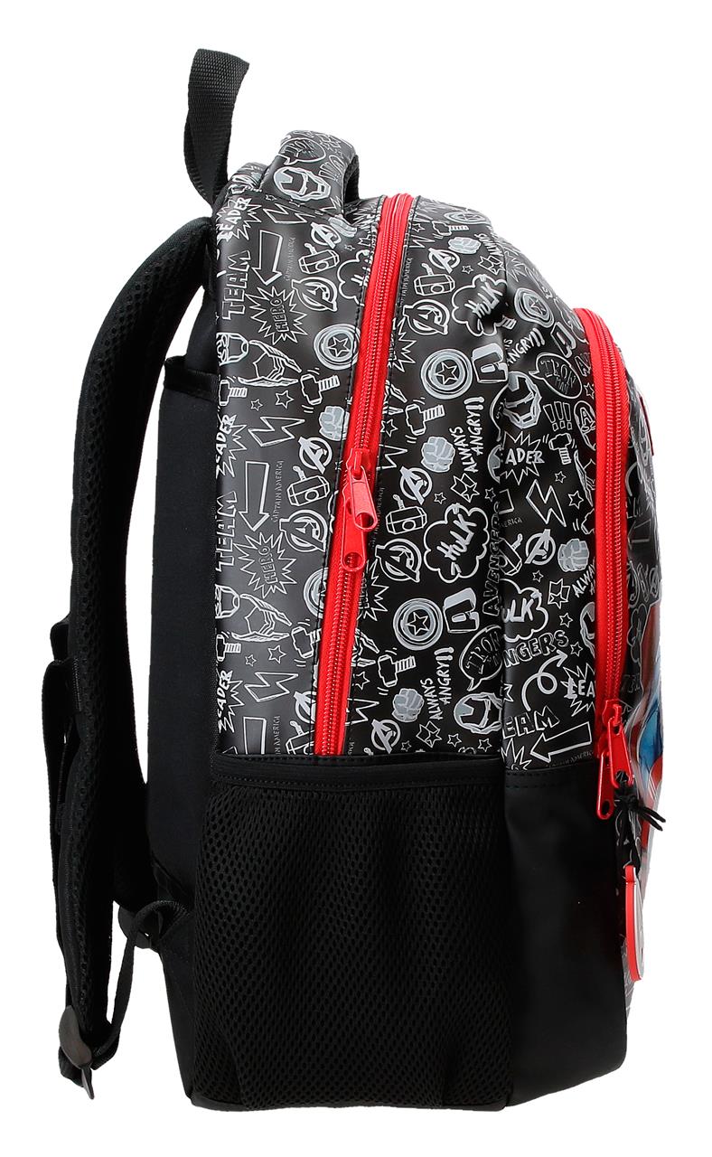 33323F1 ADAP BACKPACK. 42CM 2C. TEAM AVAENGERS