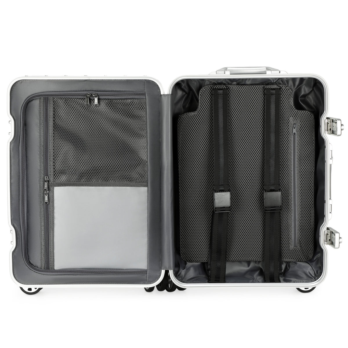GREENWICH Maleta 100% ALUMINIO de cabina 55CM ZANZÍBAR