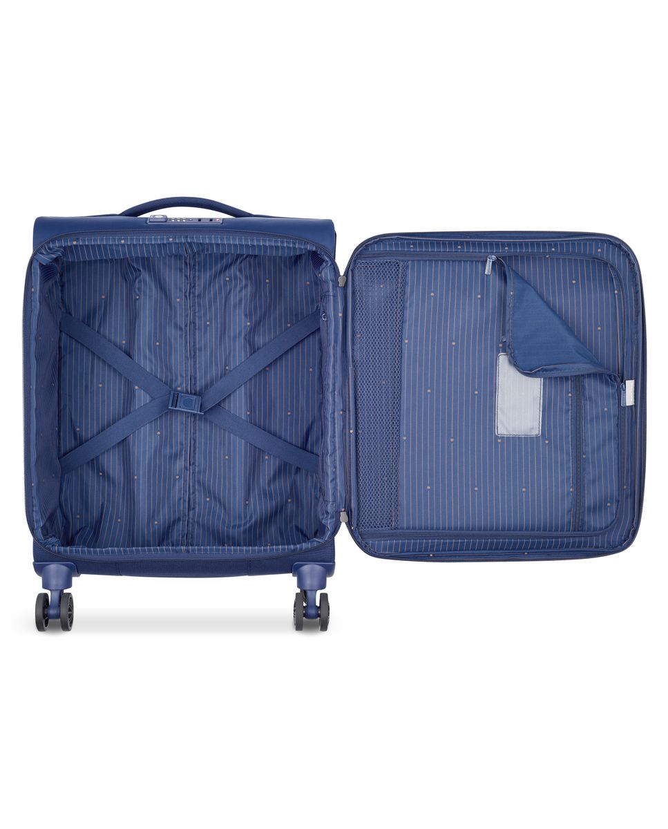 DELSEY BROCHANT 2. TROLLEY CABINE SLIM 55CM 4 DUBBELE WIELEN