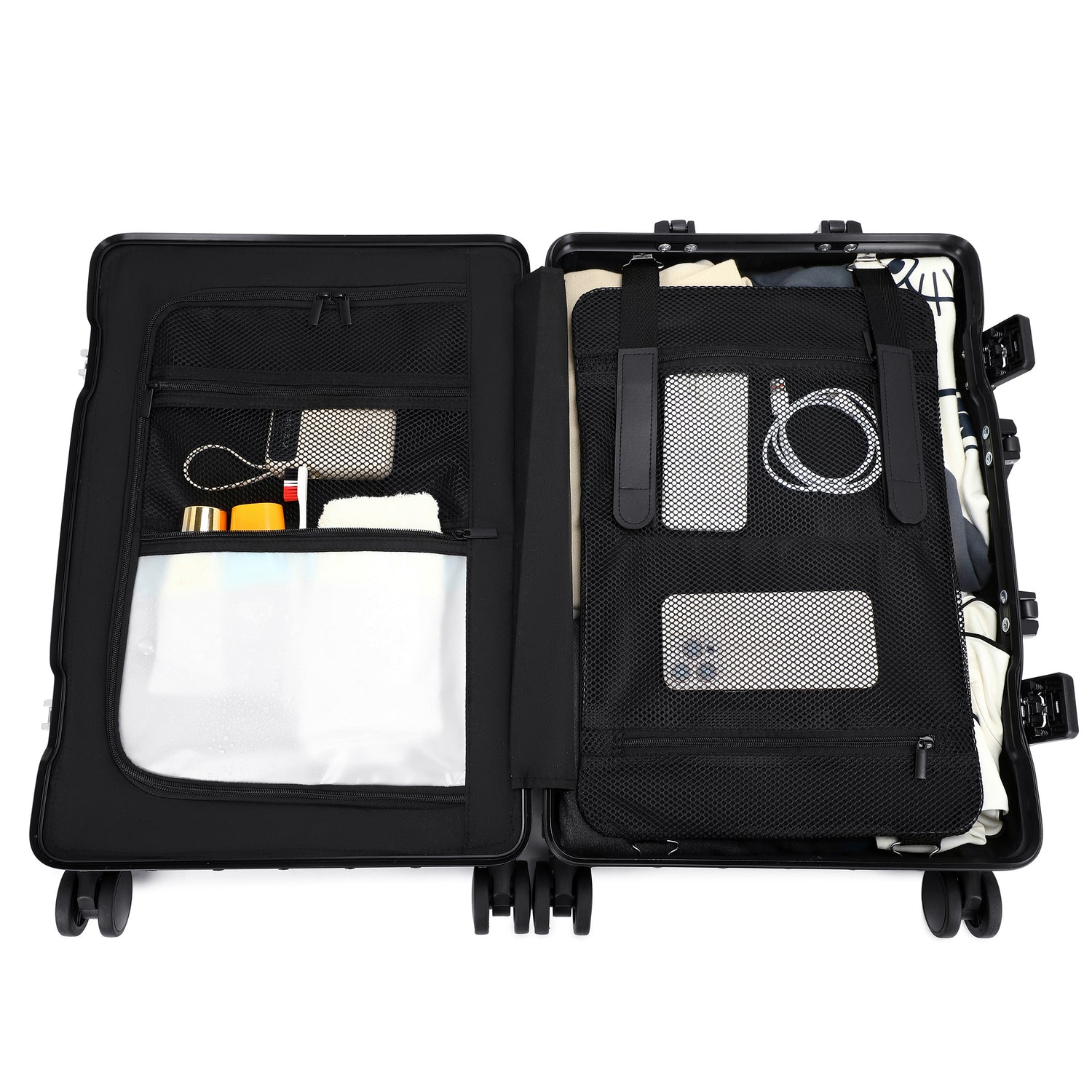 GREENWICH set de maletas 100% aluminio OXFORD