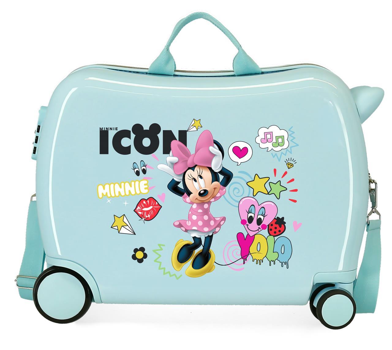 2569863 UNTERER KOFFERABS 4R.(2 MULTI.) 50CM. MINNIE ICON