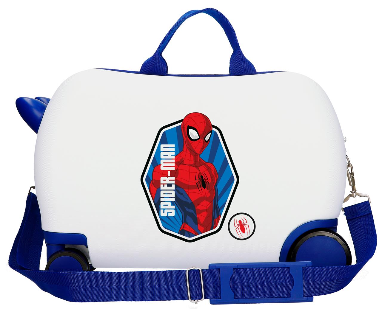 2411067 Maleta Inf.ABS 4R. (2 Multi.) 45CM. SPIDERMAN Brave