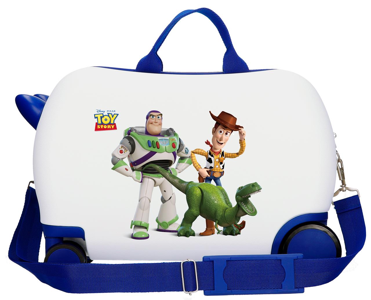 2451065 UNTERER KOFFERABS 4R.(2 MULTI.) 45CM. TOY STORY WEISS