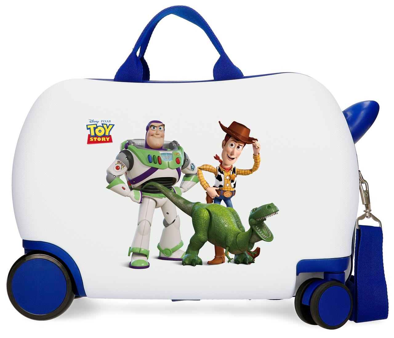 2451065 UNTERER KOFFERABS 4R.(2 MULTI.) 45CM. TOY STORY WEISS