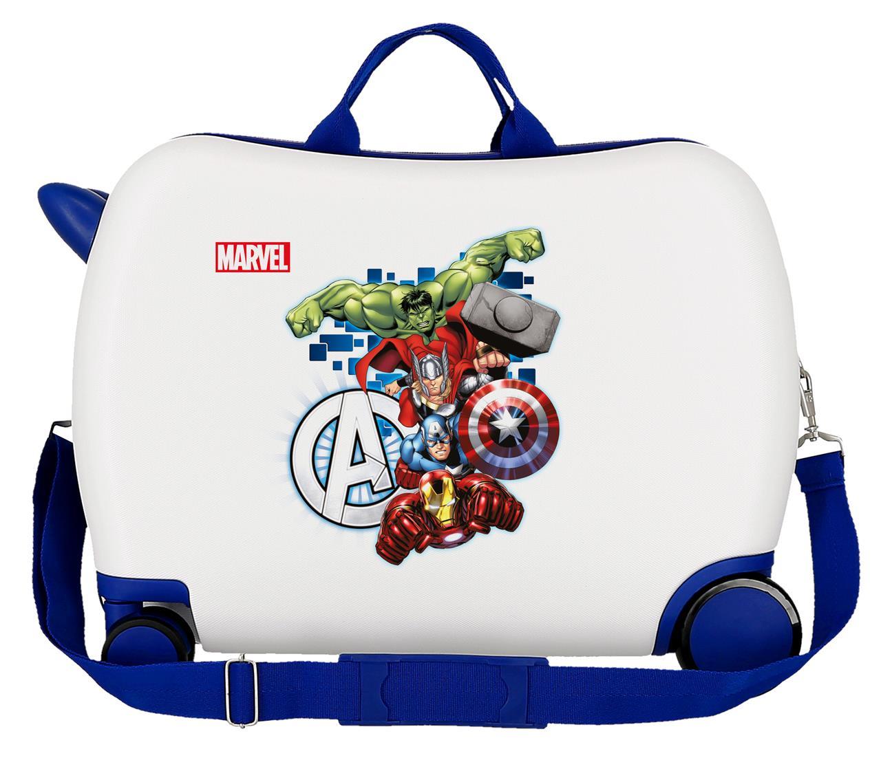 2479865 MALETA INF.ABS 4R. (2.MULTI) AVENGERS ATTACK BLANCO