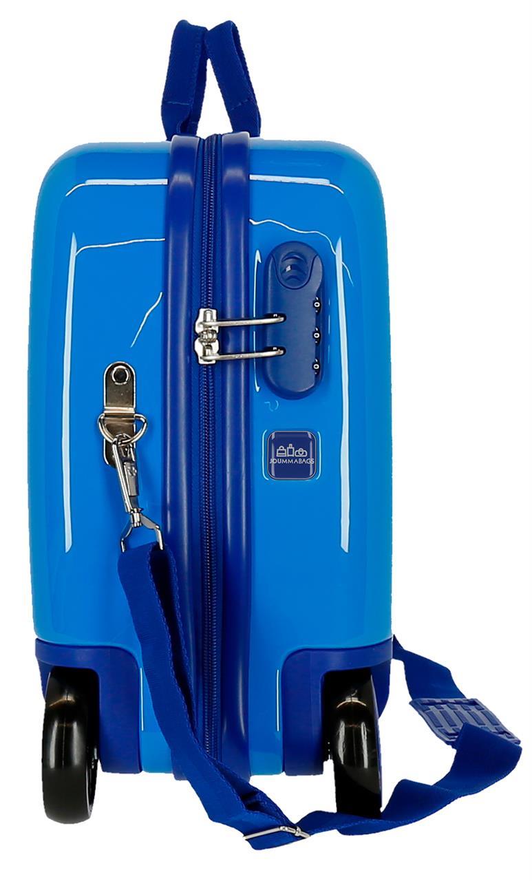 2049823 Maleta Inf.ABS 4r. (2 Multi.). Auto's Blue Champs