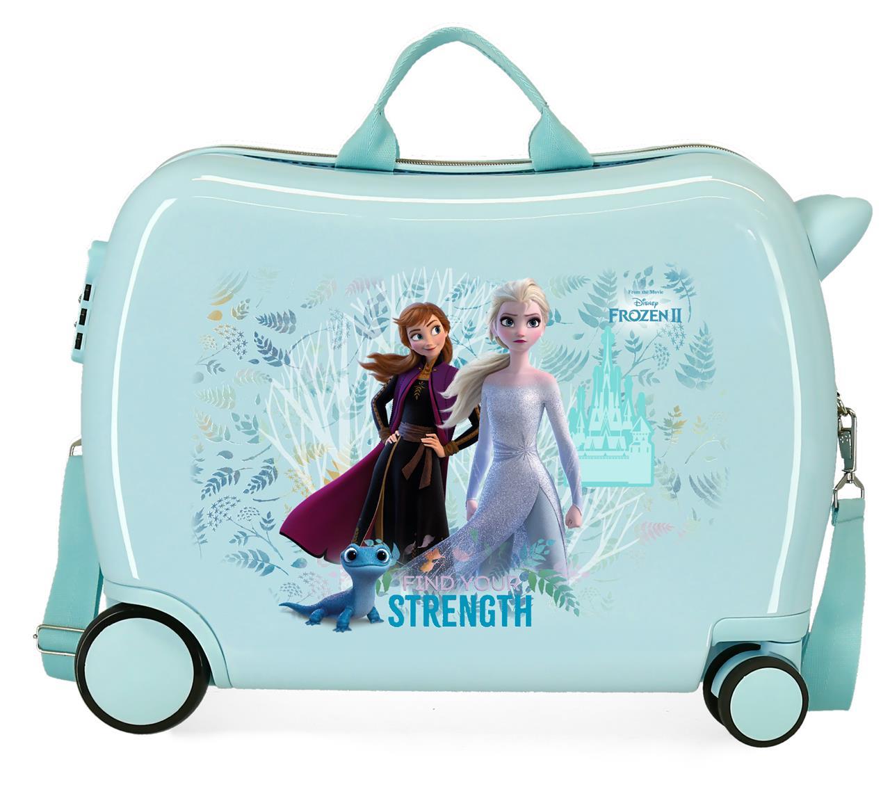 2069821 VALISE INFÉRIEUREABS 4R.(2 MULTI.) 50CM. FROZEN TROUVEZ VOTRE