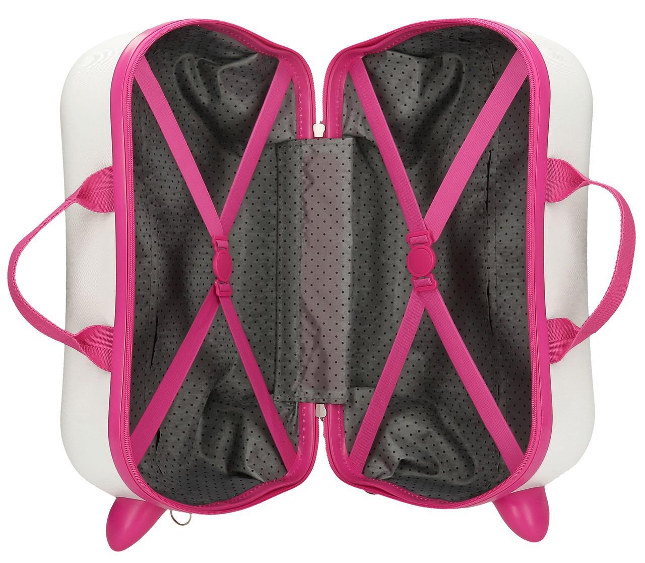 2151023 Maleta Inf.ABS 4r. (2 multi.) 45CM. Bonjour kitty vous un