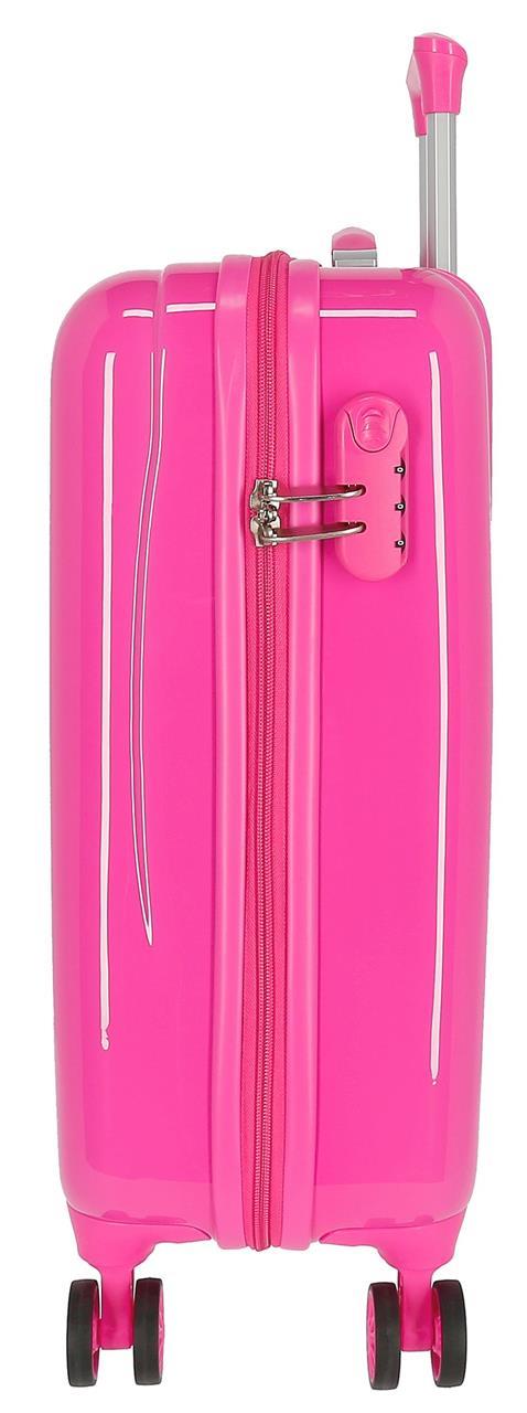 2271722 Trolley ABS 55 cm.4r. Minnie Golden Days Fuchsia
