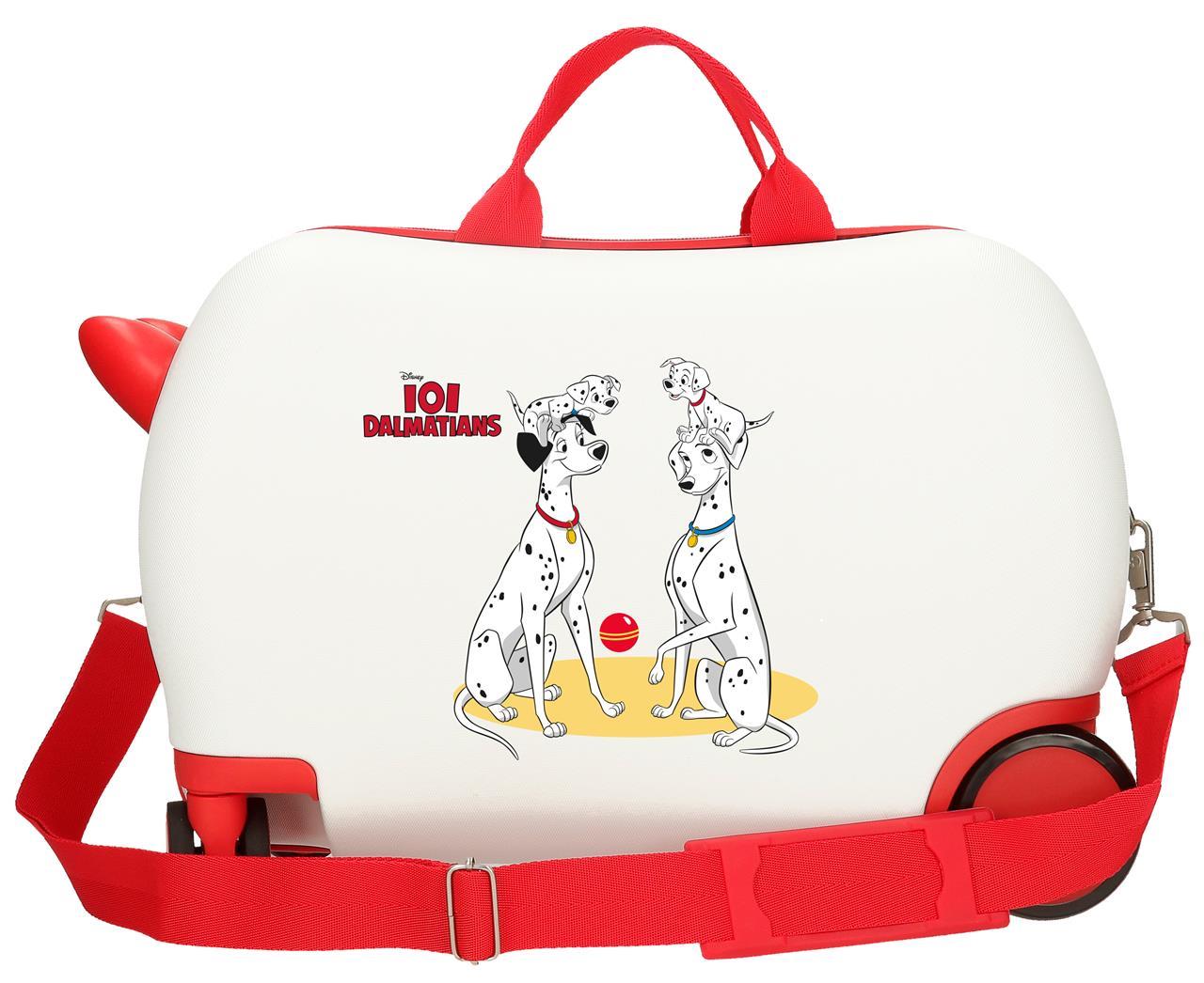 2651025 Maleta Inf.ABS 4r. 45CM.Família de Dalmatas