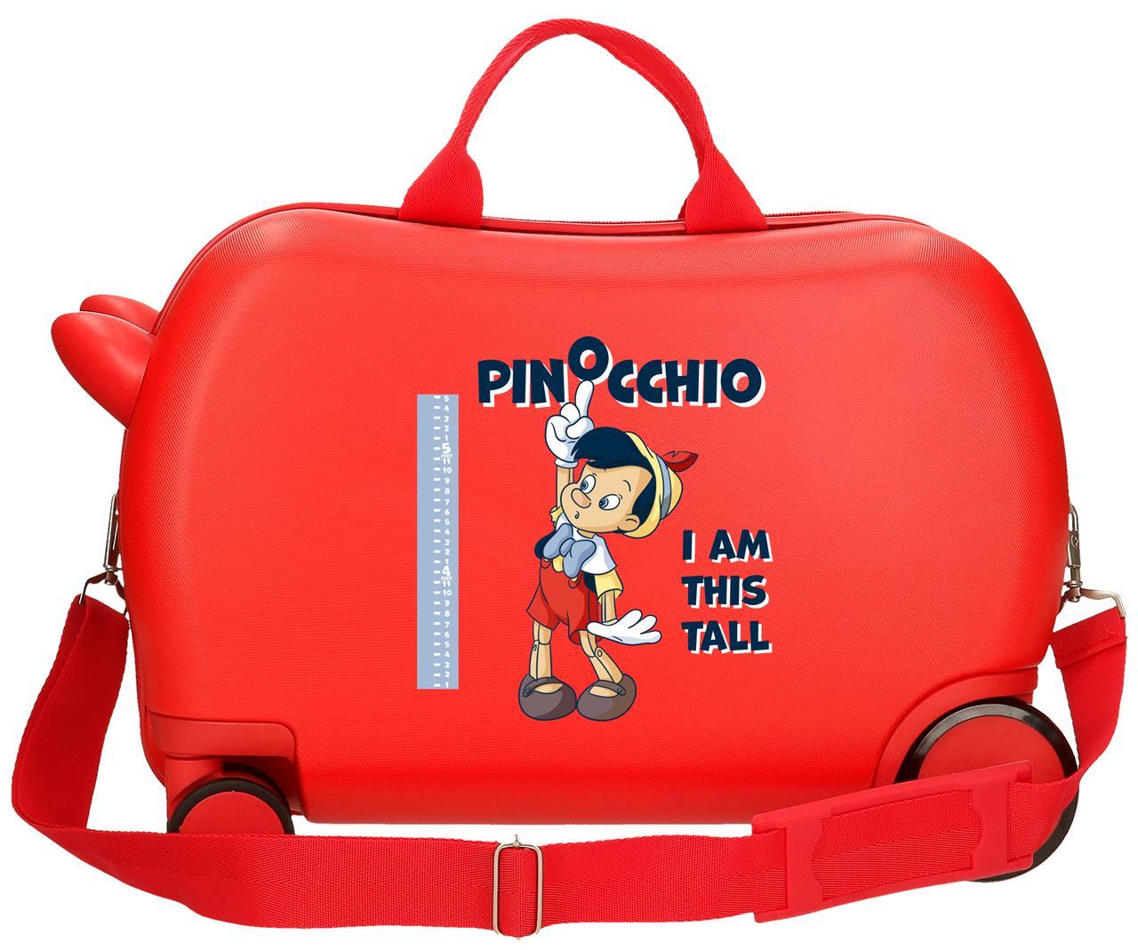 2651028 Maleta Inf.ABS 4r. 45CM. PINOCCHIO