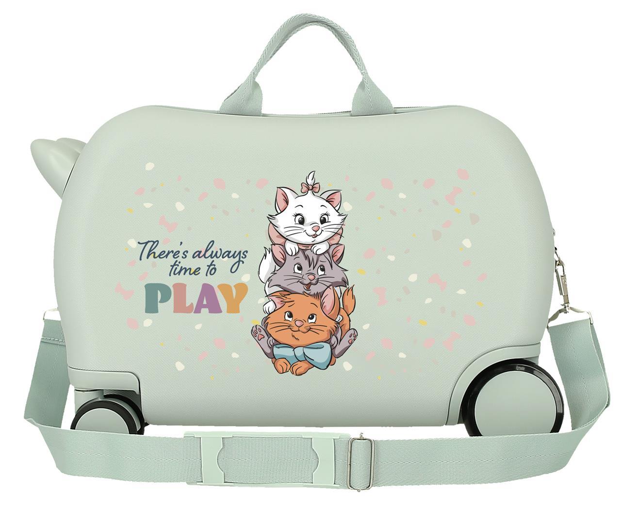 MALETA INF.ABS 4R.(2 MULTI.) 45CM. ARISTOGATOS TIME TO PLAY