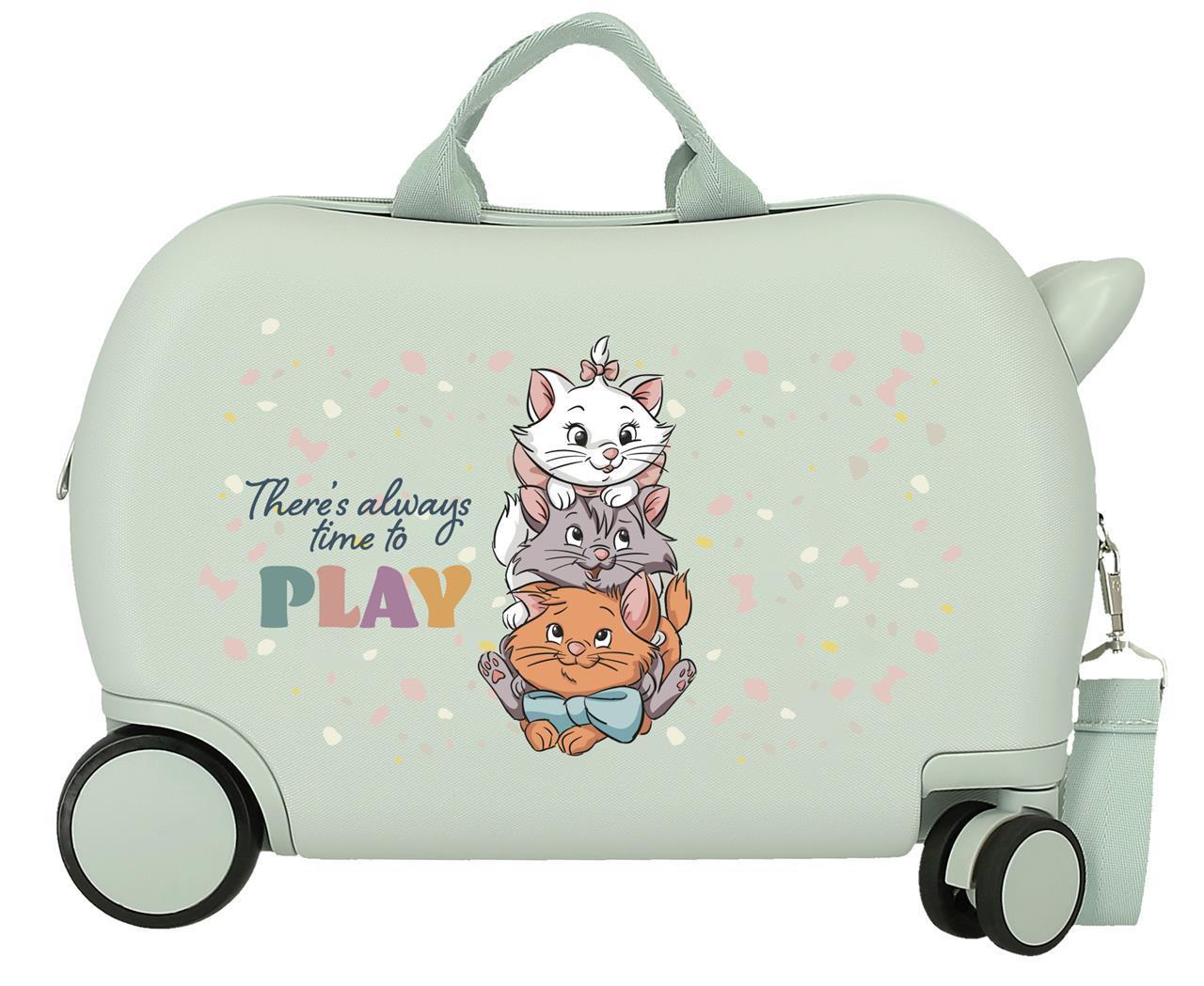 MALETA INF.ABS 4R.(2 MULTI.) 45CM. ARISTOGATOS TIME TO PLAY