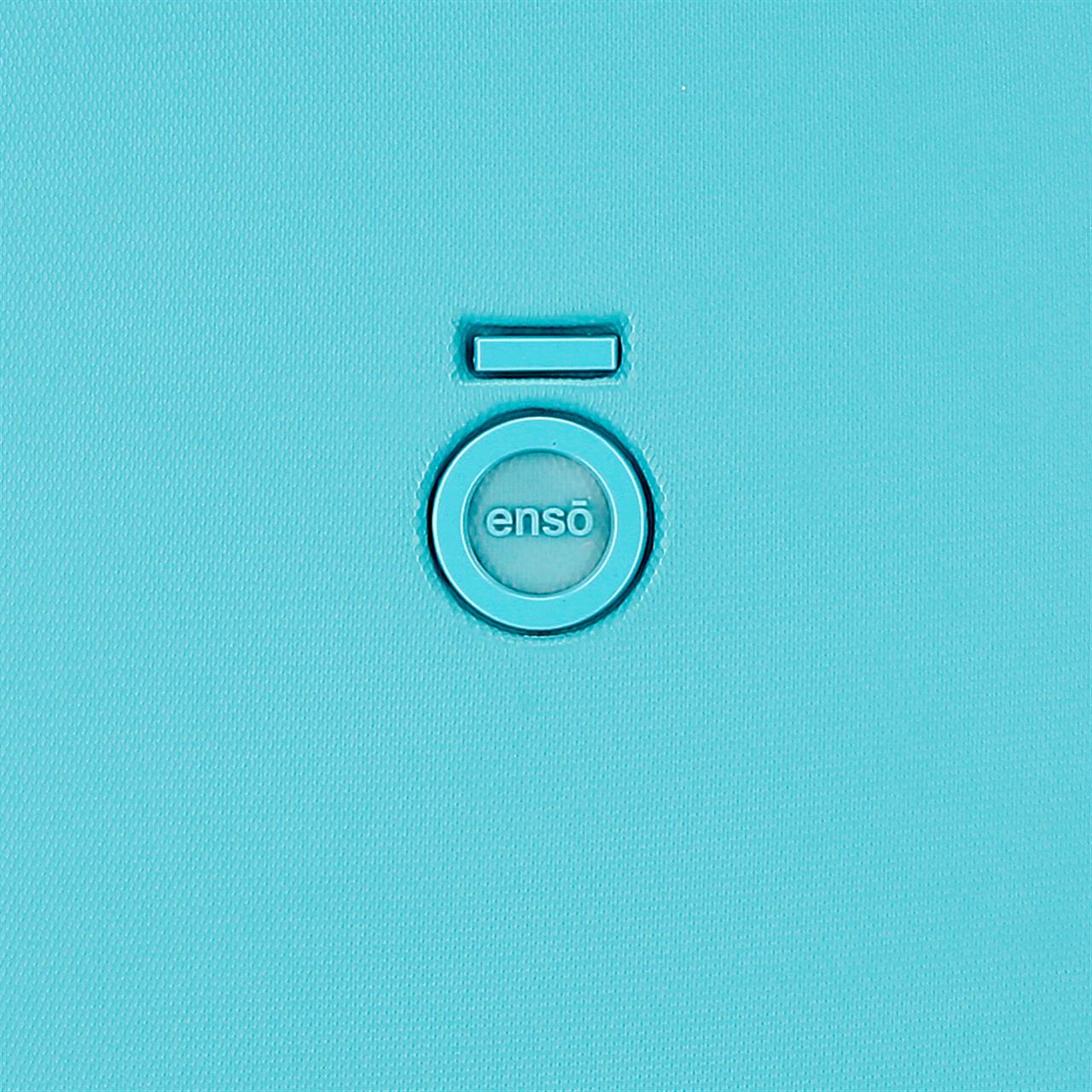 3859224 TROLLEY ABS 70cm.4r.STITCH YOU ARE MAGICAL Turq bleu