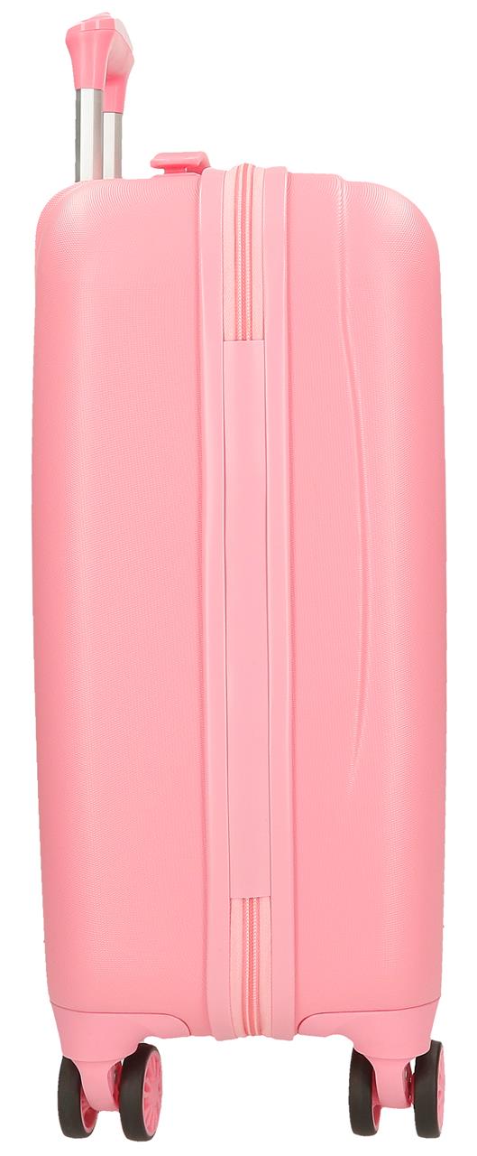 2031341 TROLLEY ABS 50CM. 4R. HELLO KITTY HEARTS & DOTS