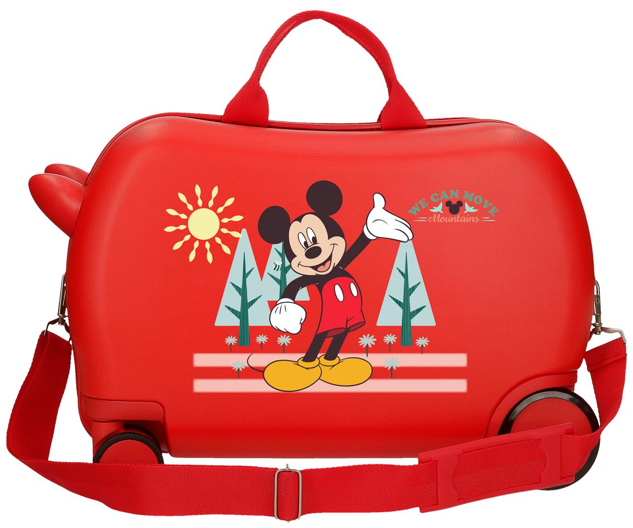 2071046 MALETA INF.ABS 4R.(2 MULTI.) 45CM. MICKEY MOUNTAINS