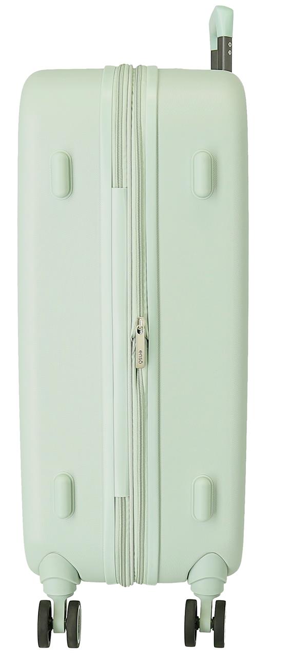 3199542 SET/2 TROLLEY ABS 55-70CM.4R. STITCH PLAYFUL MENTA