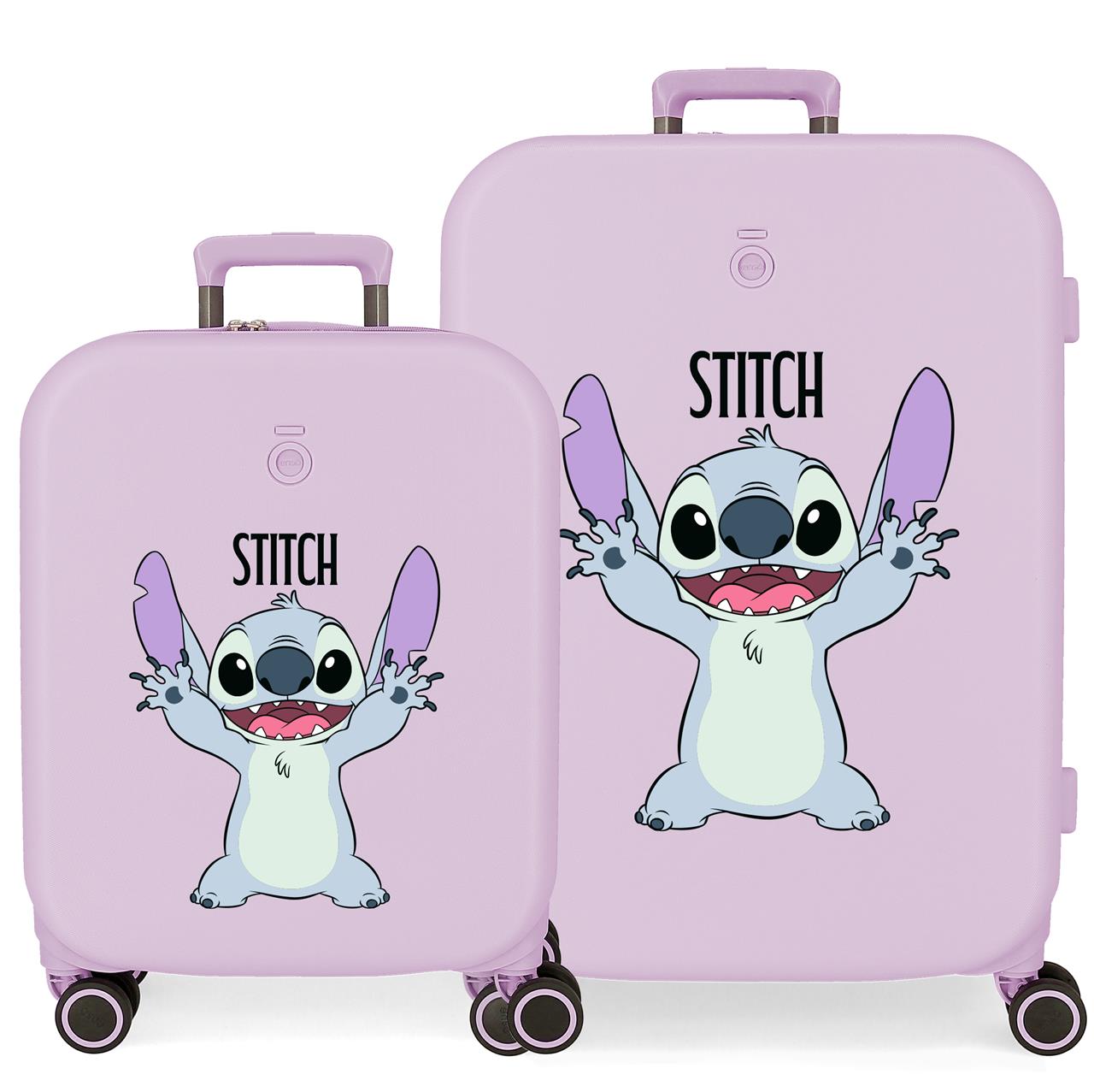3199544 SET/2 TROLLEY ABS 55-70CM.4r.ENSO Stitch Playful