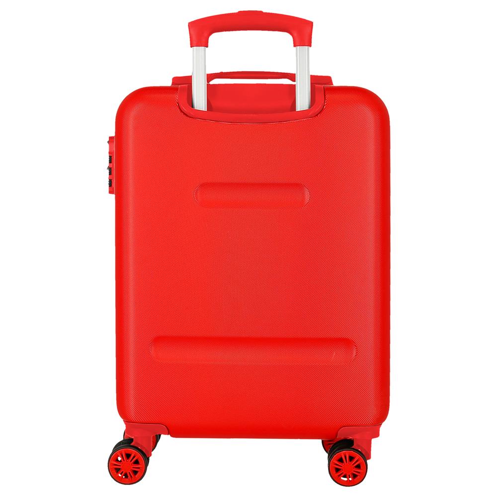 TROLLEY ABS 55CM.4R. SPIDERMAN INCROYABLE BLANC-ROUGE C.100