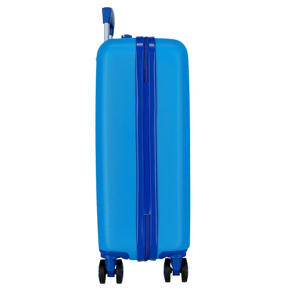 TROLLEY ABS 55CM.4R. SPIDERMAN GREAT POWER BLU C.100