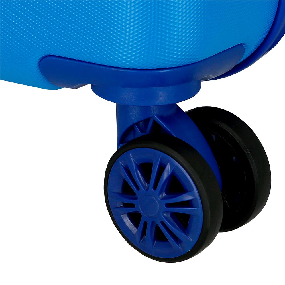TROLLEY ABS 55CM.4R. SPIDERMAN GREAT POWER BLU C.100