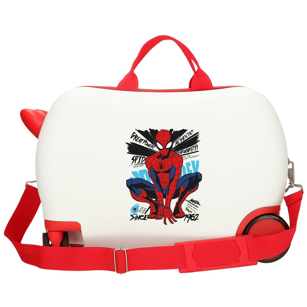 UNTERER KOFFERABS 4R.(2 MULTI.) 45CM. SPIDERMAN FANTASTISCHES WEISS
