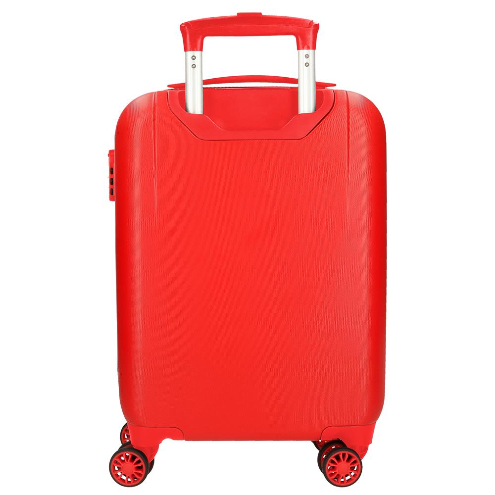 TROLLEY ABS 50CM.4R. SPIDERMAN INCROYABLE BLANC-ROUGE C.105