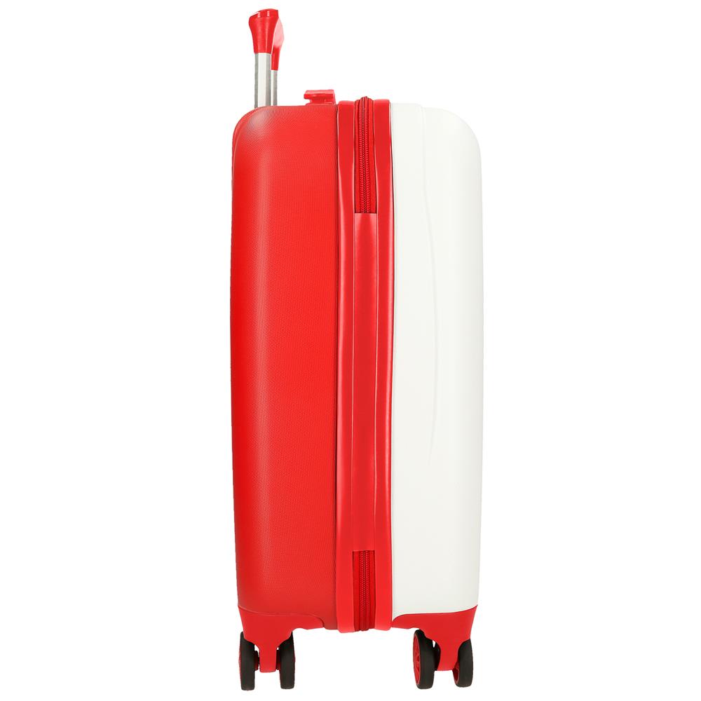 TROLLEY ABS 50CM.4R. SPIDERMAN INCROYABLE BLANC-ROUGE C.105