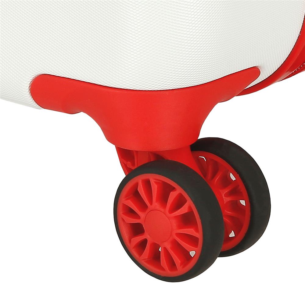 TROLLEY ABS 50CM.4R. SPIDERMAN INCROYABLE BLANC-ROUGE C.105