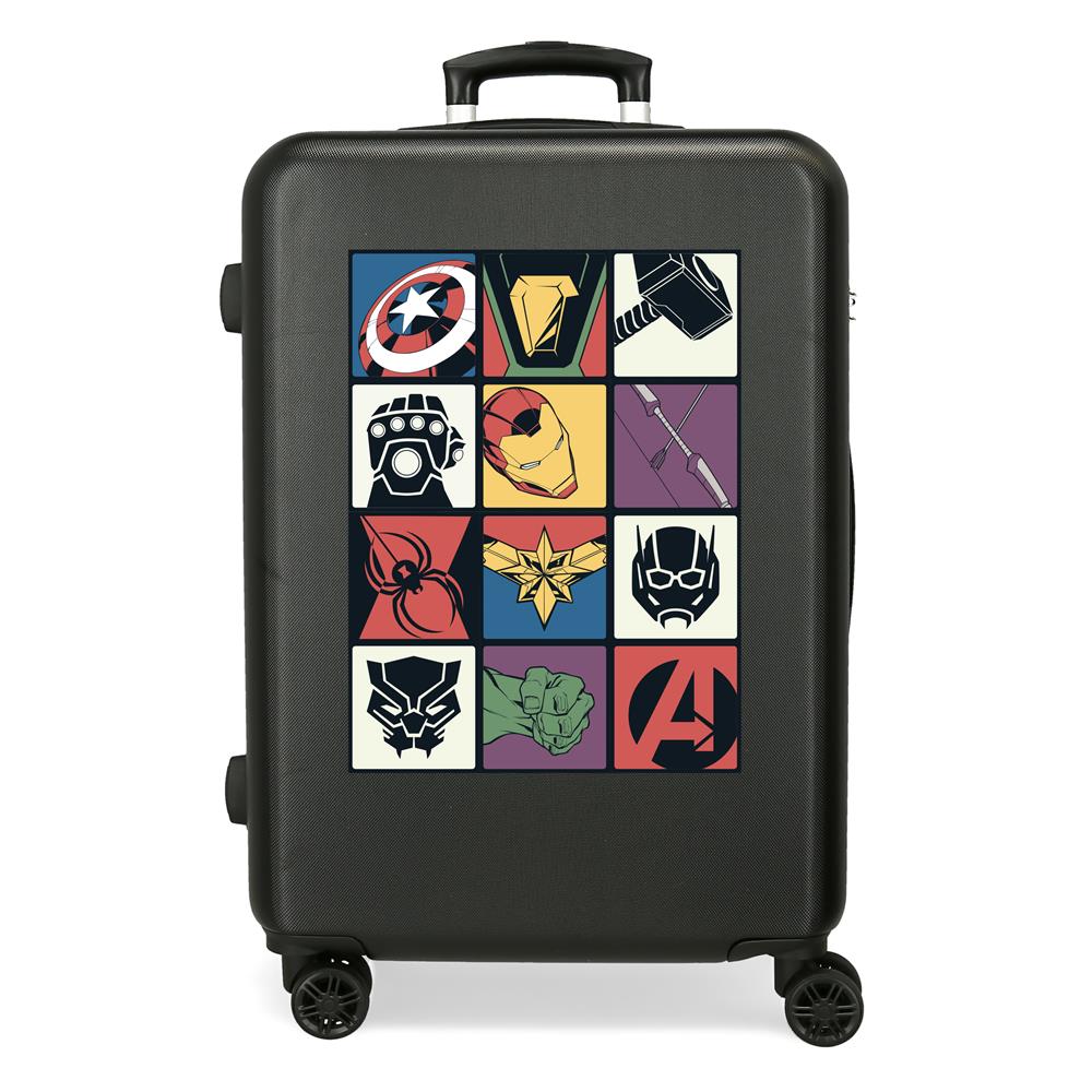 ABS VOGN 65CM.4R.C/EXP. AVENGERS IKONER SORT C.101