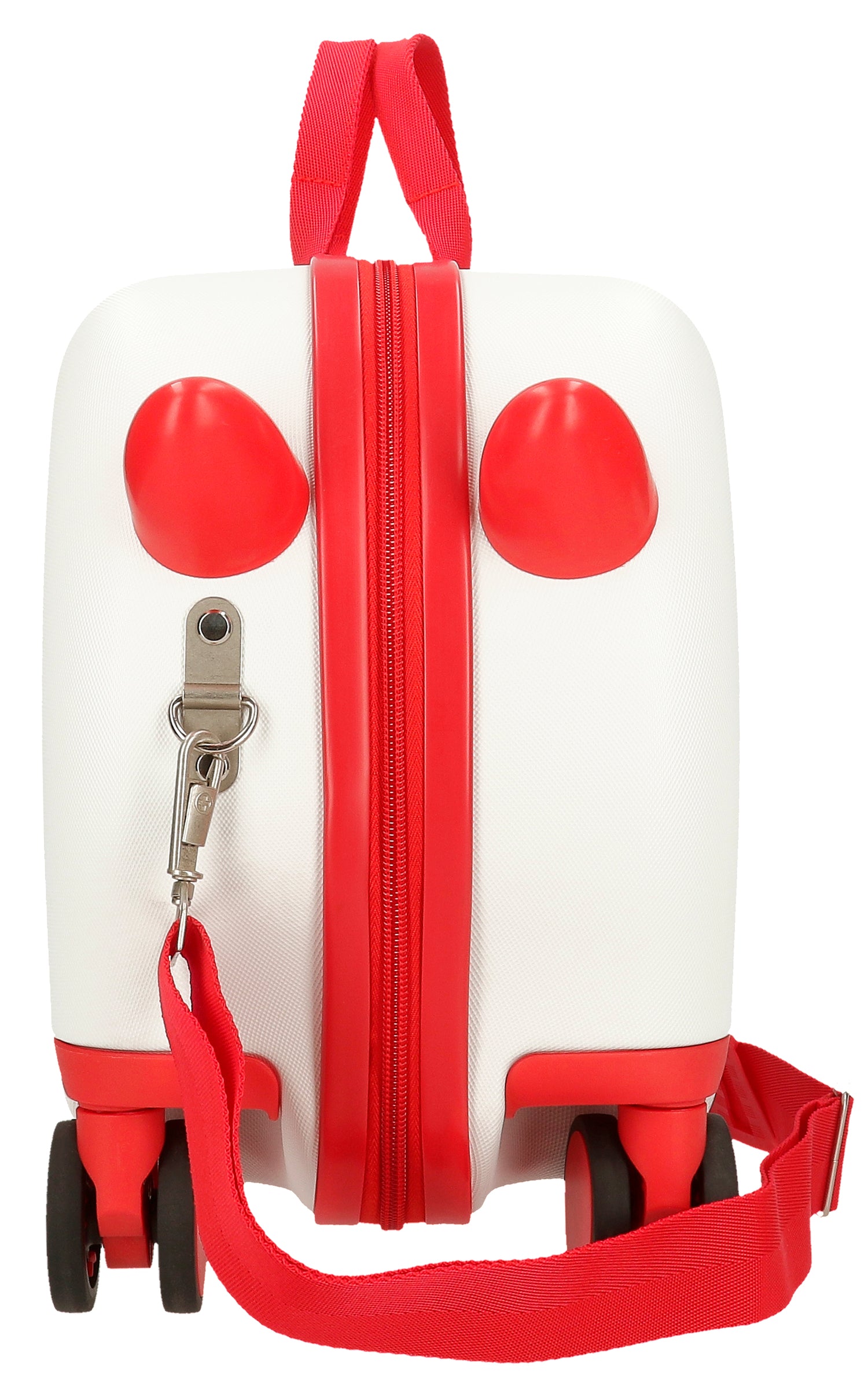 MALETA INF.ABS 4R.(2 MULTI.) 45CM. MICKEY MM28 RACING BLANC