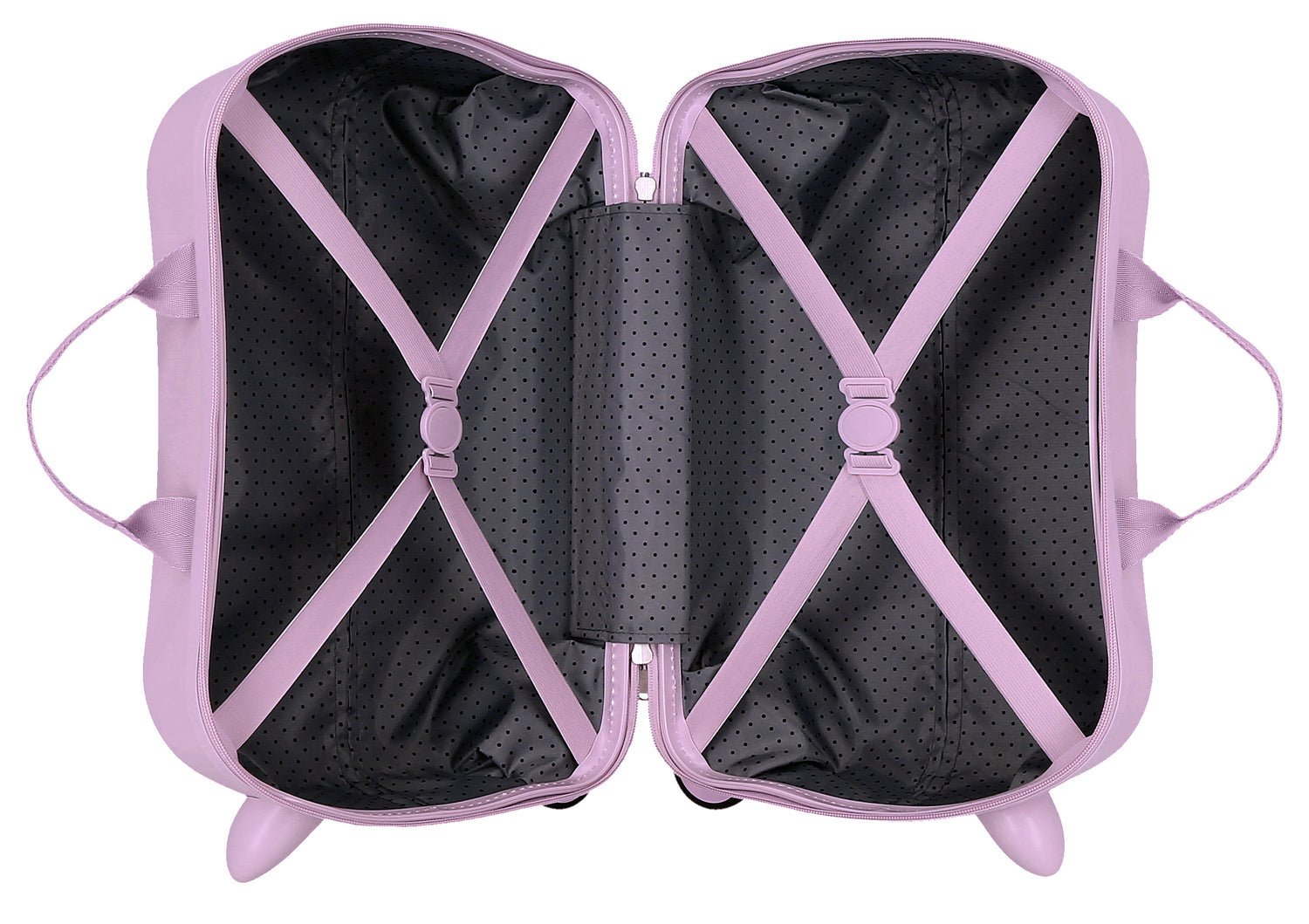 VALIGIA INFERIOREABS 4R.(2 MULTI.) 45CM. MINNIE E FIGARO LILLA