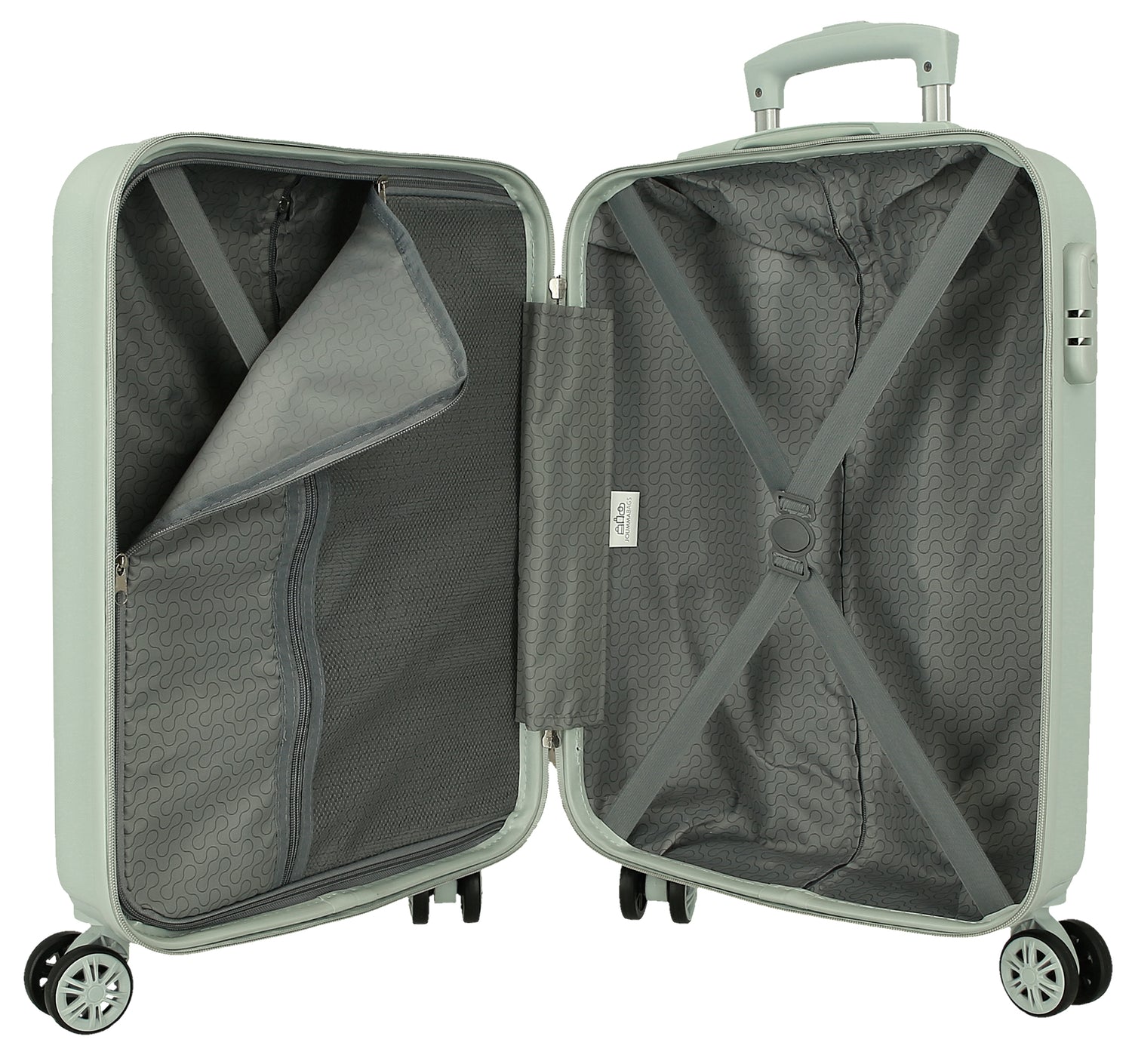 TROLLEY ABS 55CM.4R. FROZEN LOVE GROWS MENTA