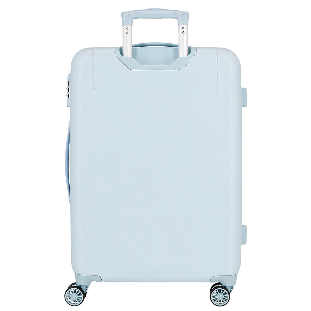 TROLLEY ABS 65CM.4R.C/EXP. FROZEN SISTER FOREVER LIGHT BLUE