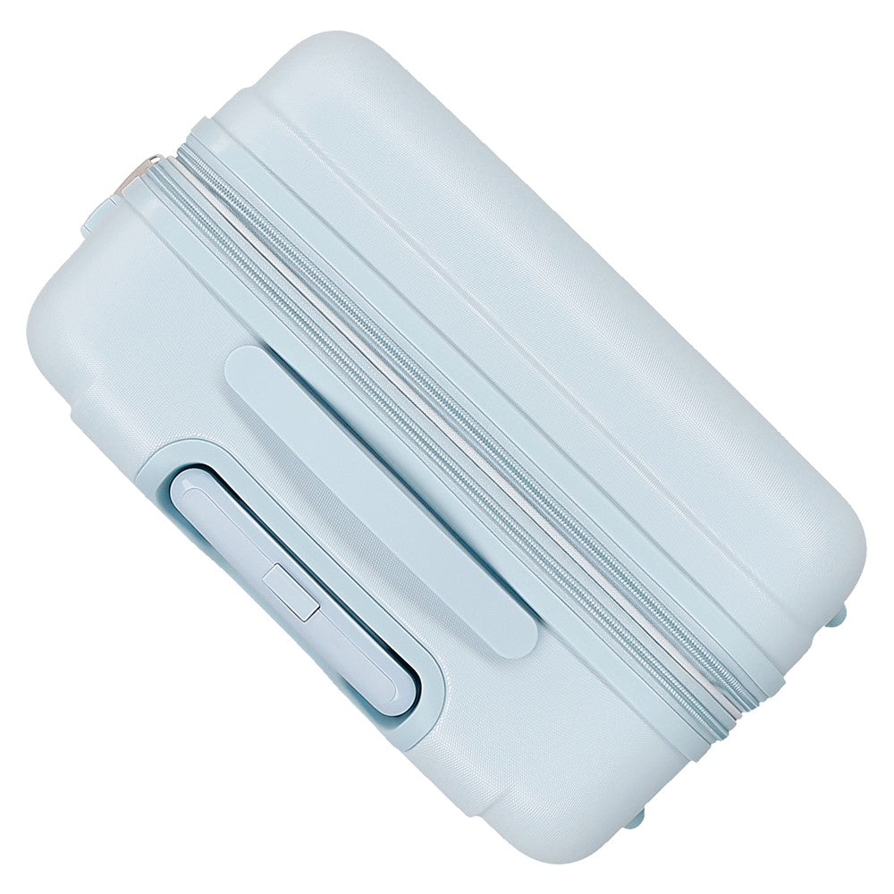 TROLLEY ABS 65CM.4R.C/EXP. FROZEN SISTER FOREVER LIGHT BLUE