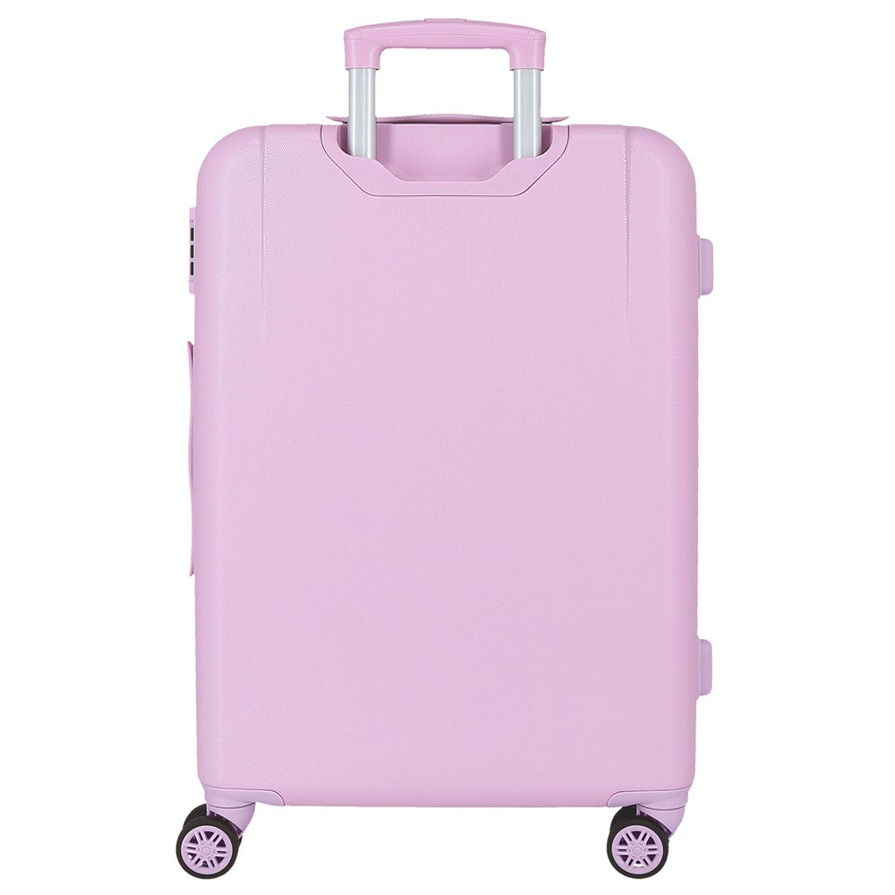 TROLLEY ABS 65CM.4R.C/EXP. FROZEN LIBÉREZ LA MAGIE EN VOUS LILAS