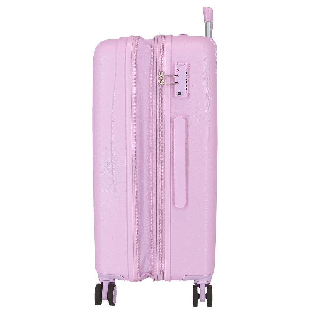 TROLLEY ABS 65CM.4R.C/EXP. FROZEN LIBÉREZ LA MAGIE EN VOUS LILAS