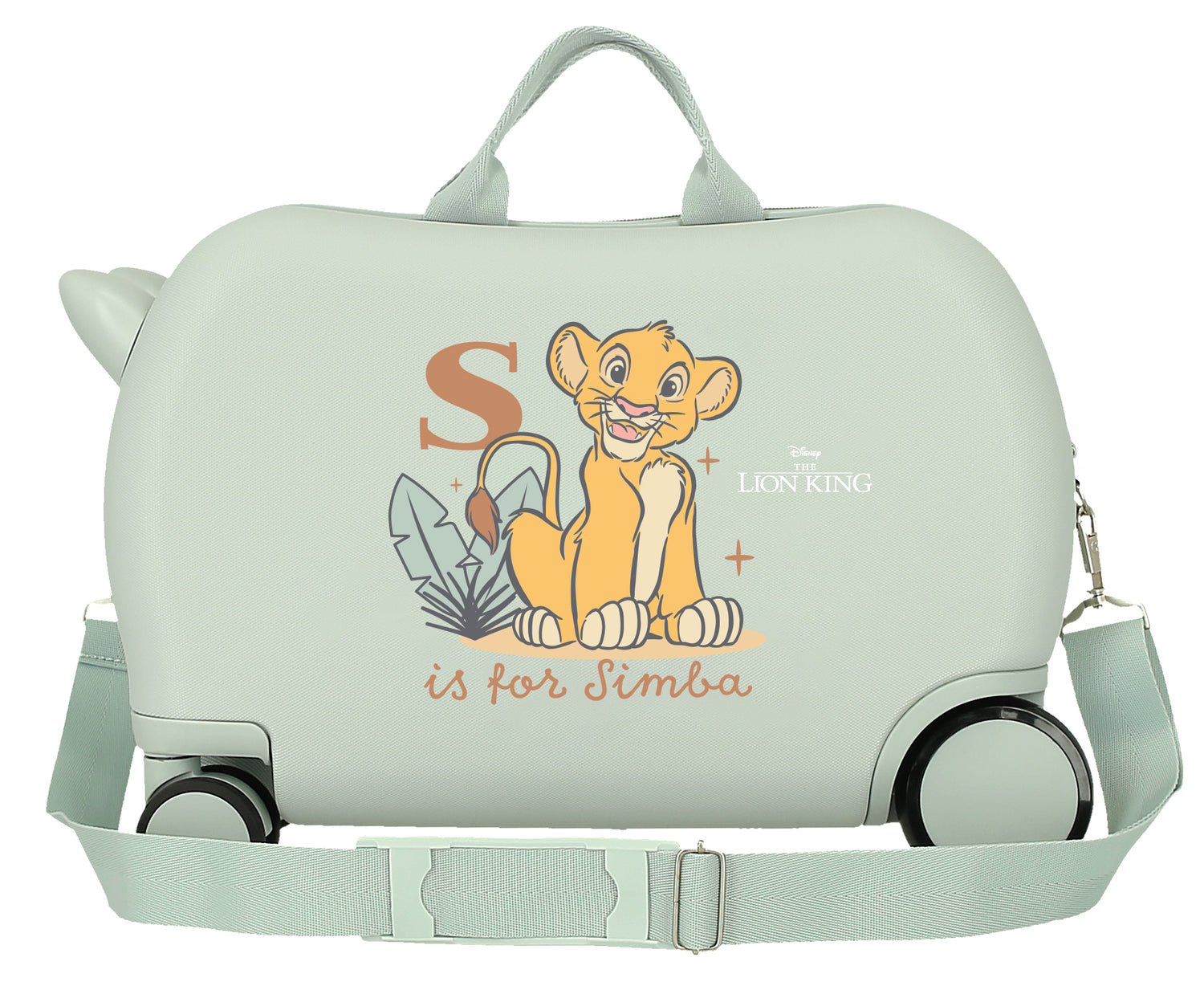 UNTERER KOFFERABS 4R.(2 MULTI.) 45CM. KÖNIG DER LÖWEN SIMBA MINZE