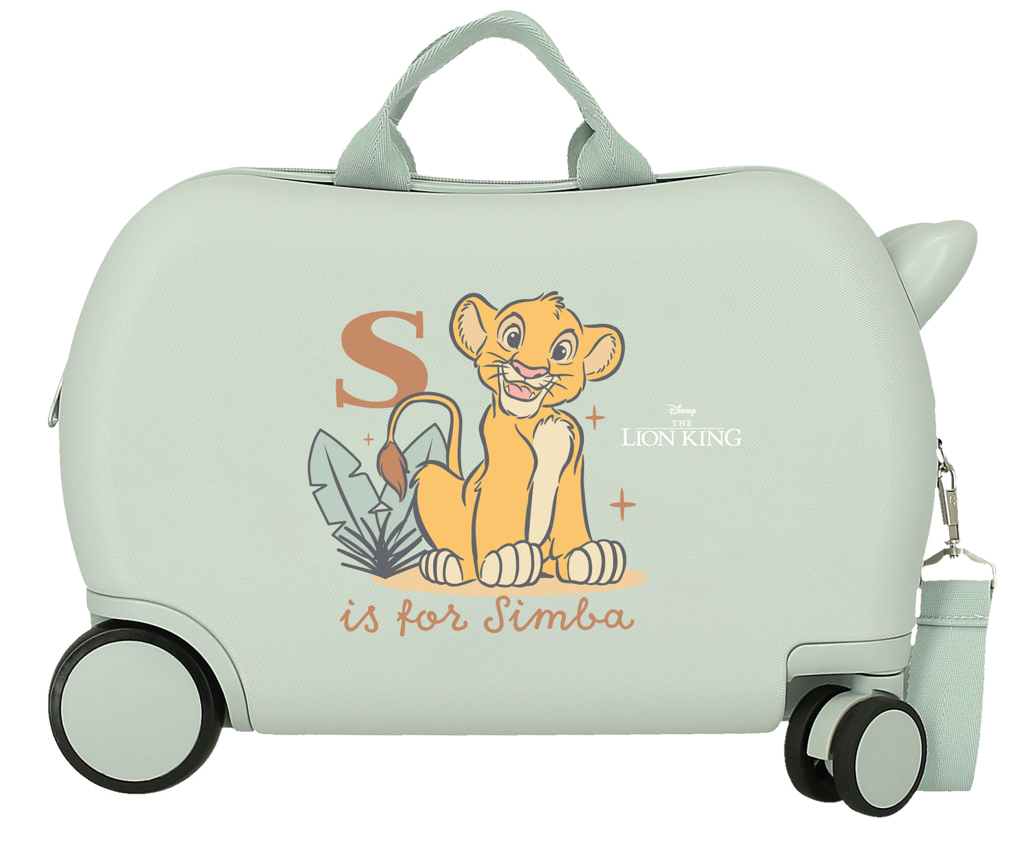 UNTERER KOFFERABS 4R.(2 MULTI.) 45CM. KÖNIG DER LÖWEN SIMBA MINZE