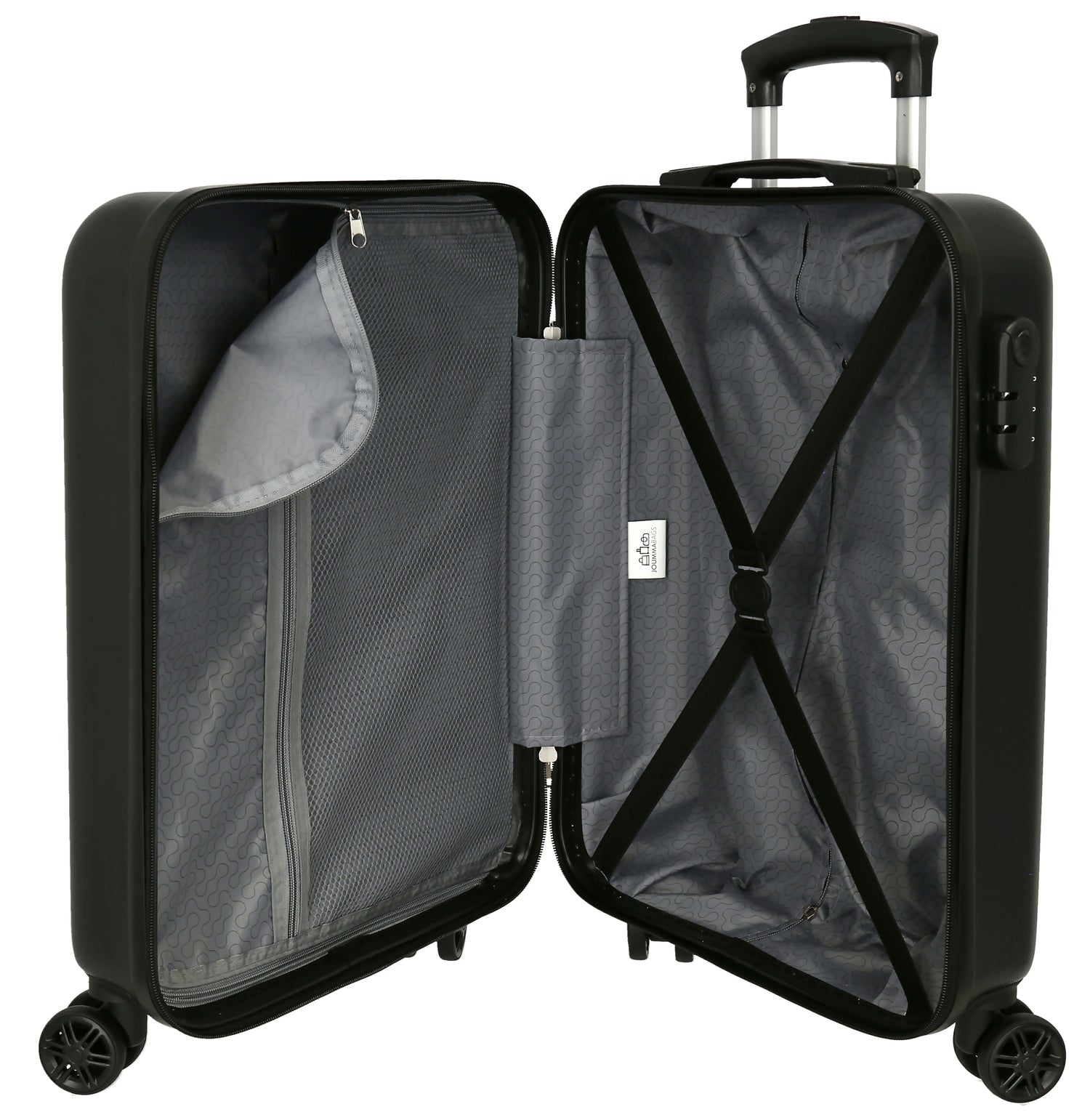 SÆT/2 ABS VOGN 55-65CM.4R. MONSTERS MONSTROPOLIS SORT
