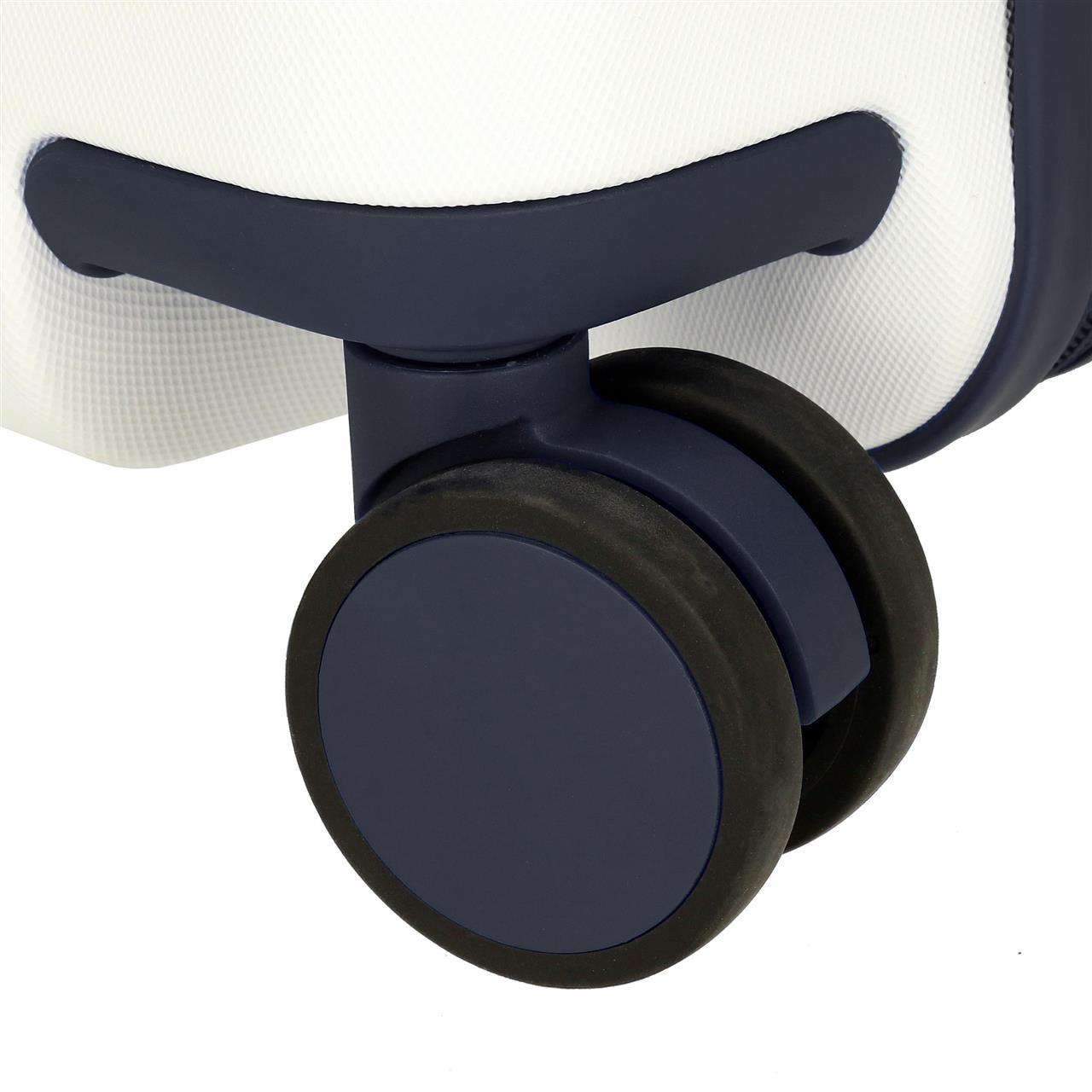 3671064 Maleta Inf.ABS 4r. (2 multi.) 45CM. MINNIE MAGIC Blan