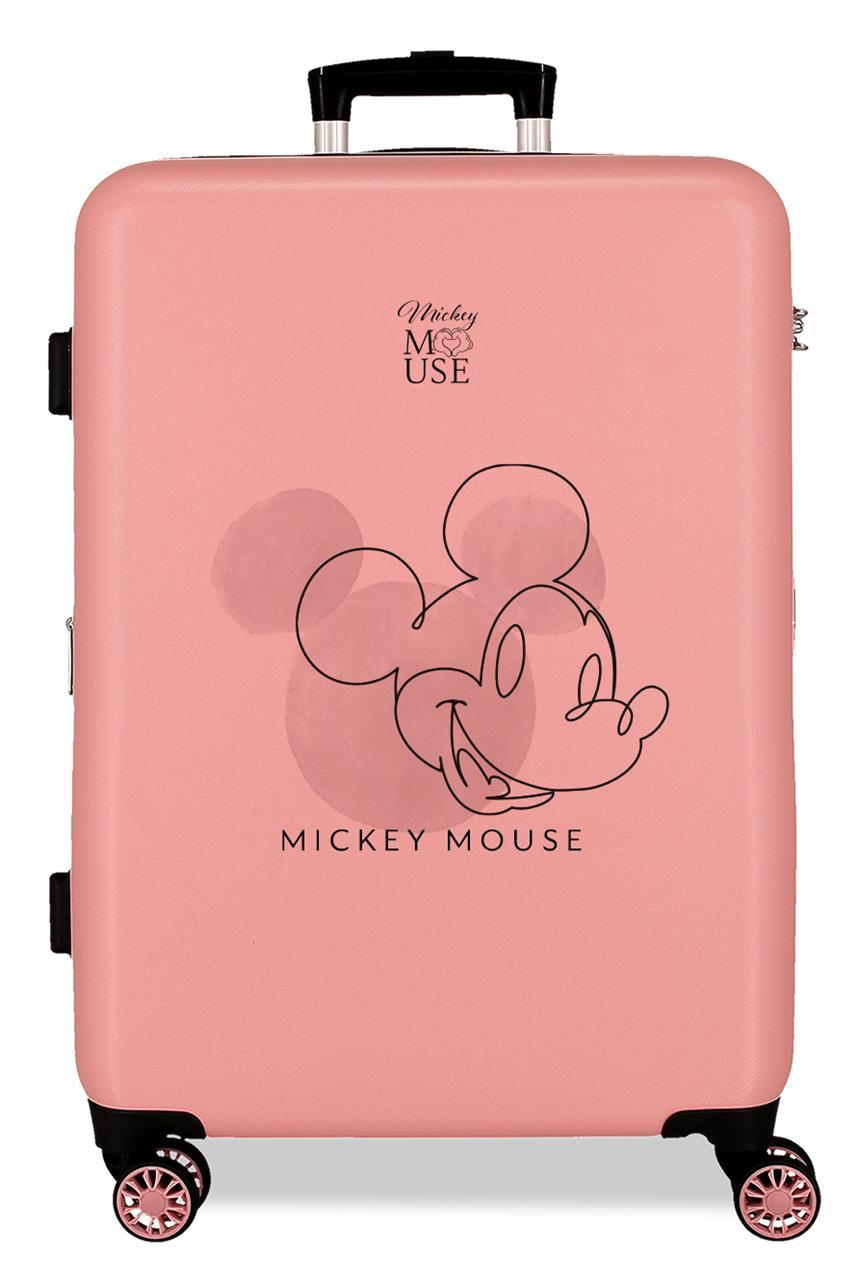 3471821 TROLLEY ABS 68CM.4R. MICKEY OUTLINE