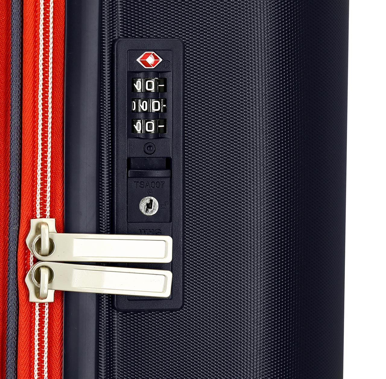 3479324 TROLLEY ABS 55CM. 4R. MICKEY OUTLINE NAVY