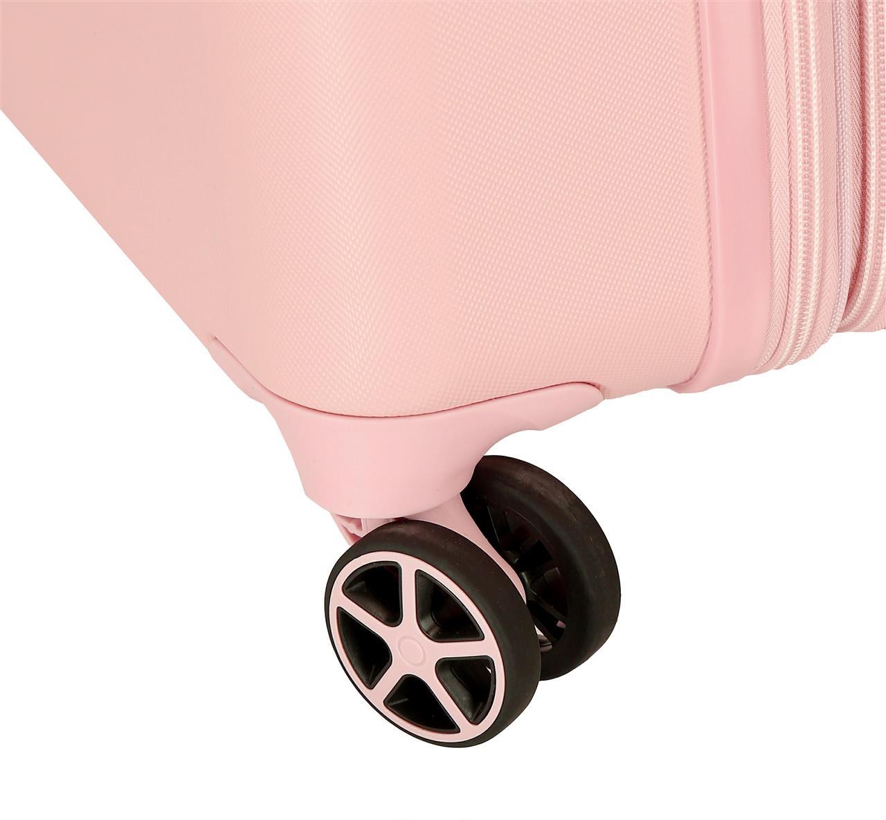 3739322 TROLLEY ABS 55CM.4R. MINNIE Du bist Magie NUDE