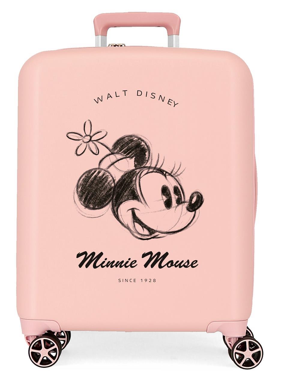 3739322 TROLLEY ABS 55CM.4R. MINNIE Du bist Magie NUDE