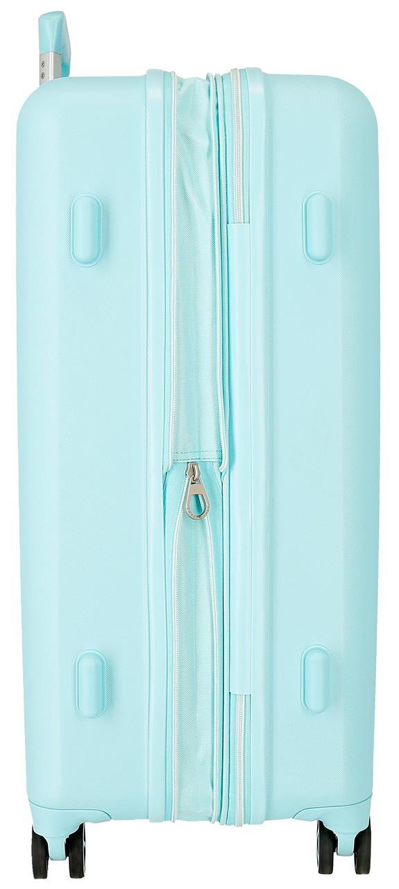 3739423 TROLLEY ABS 70cm.c/exp. 4r.MINNIE Turquoise Heart