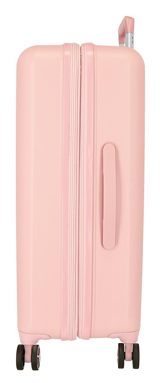 3739424 TROLLEY ABS 70cm.c/exp. 4r.MINNIE Heart NUDE