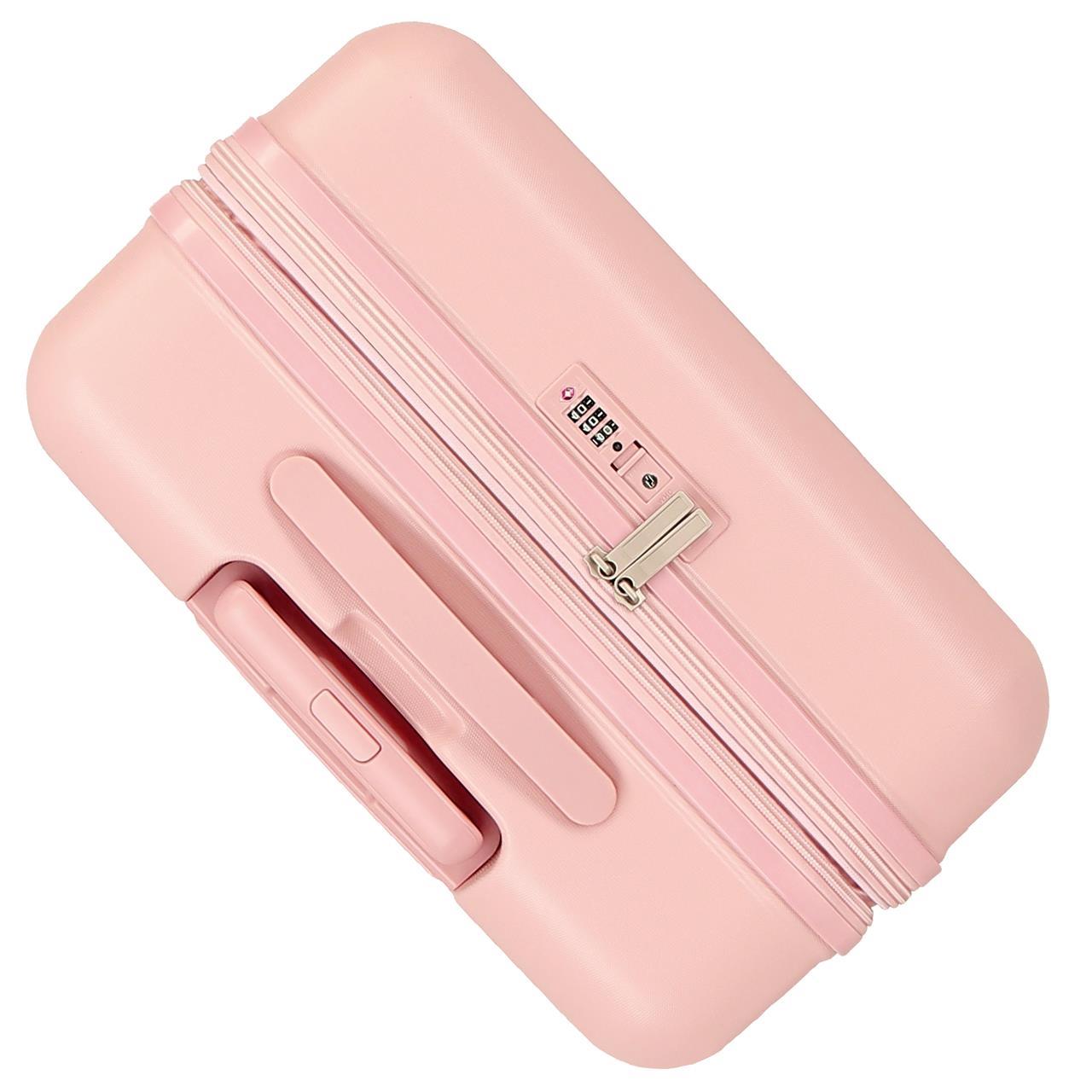 3739424 TROLLEY ABS 70cm.c/exp. 4r.MINNIE Heart NUDE