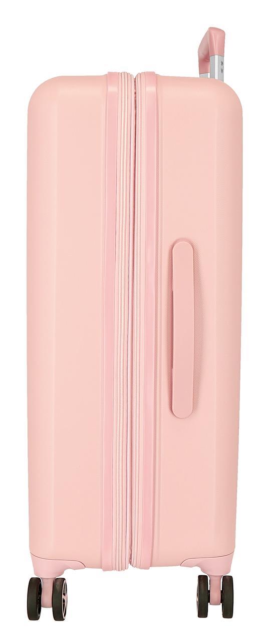 3739724 SET/2 TROLLEY ABS 55-70CM.4r.MINNIE Heart NUDE